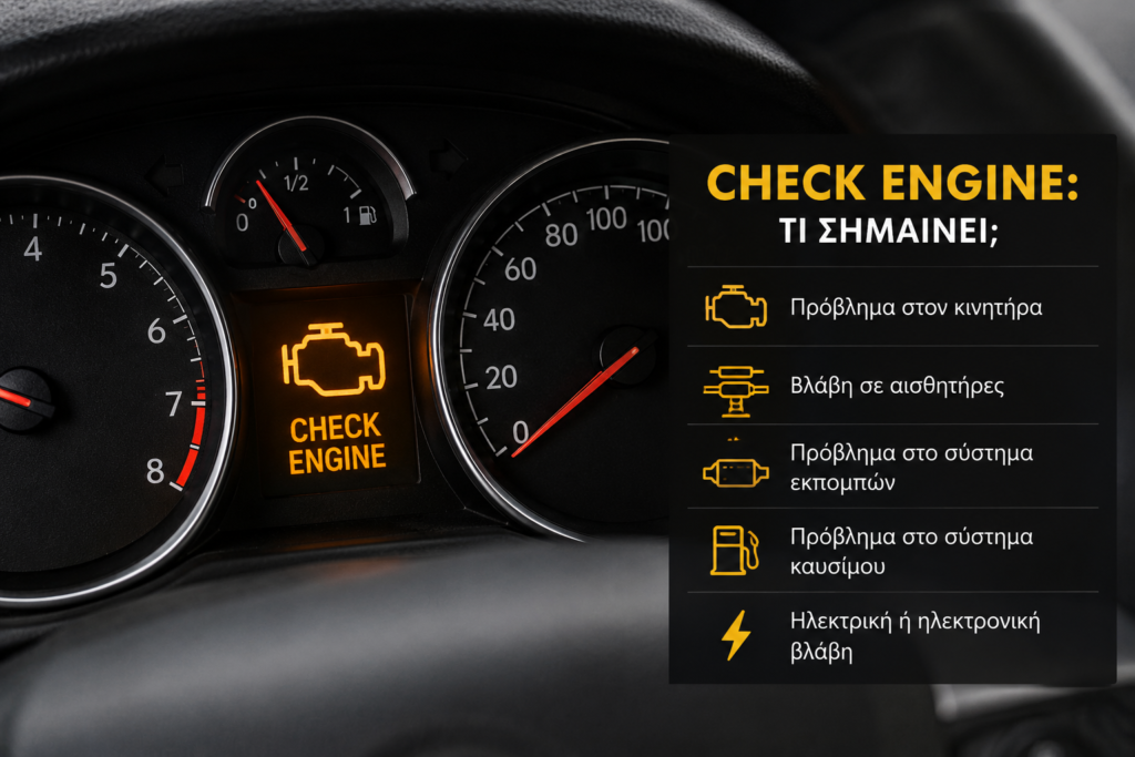 Τι σημαίνει η ένδειξη Check Engine στο Opel και οι συχνότερες αιτίες εμφάνισής της